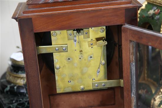 James Markwick, London. A Regency mahogany bracket clock, height 20.5in.